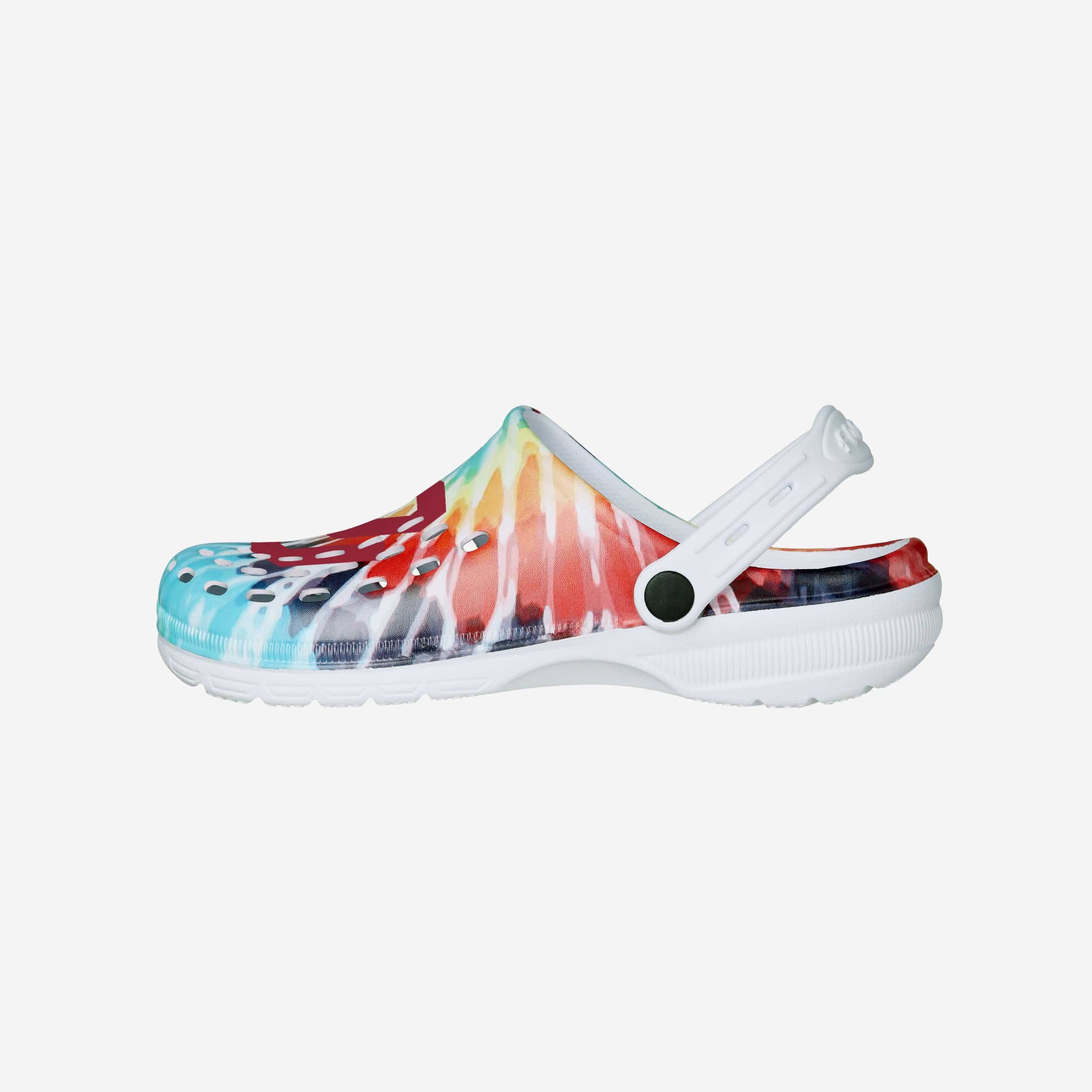 Los Angeles Chargers Womens Floral White Clog 2025 Crocs, Los Angeles Chargers Crocs Clogs