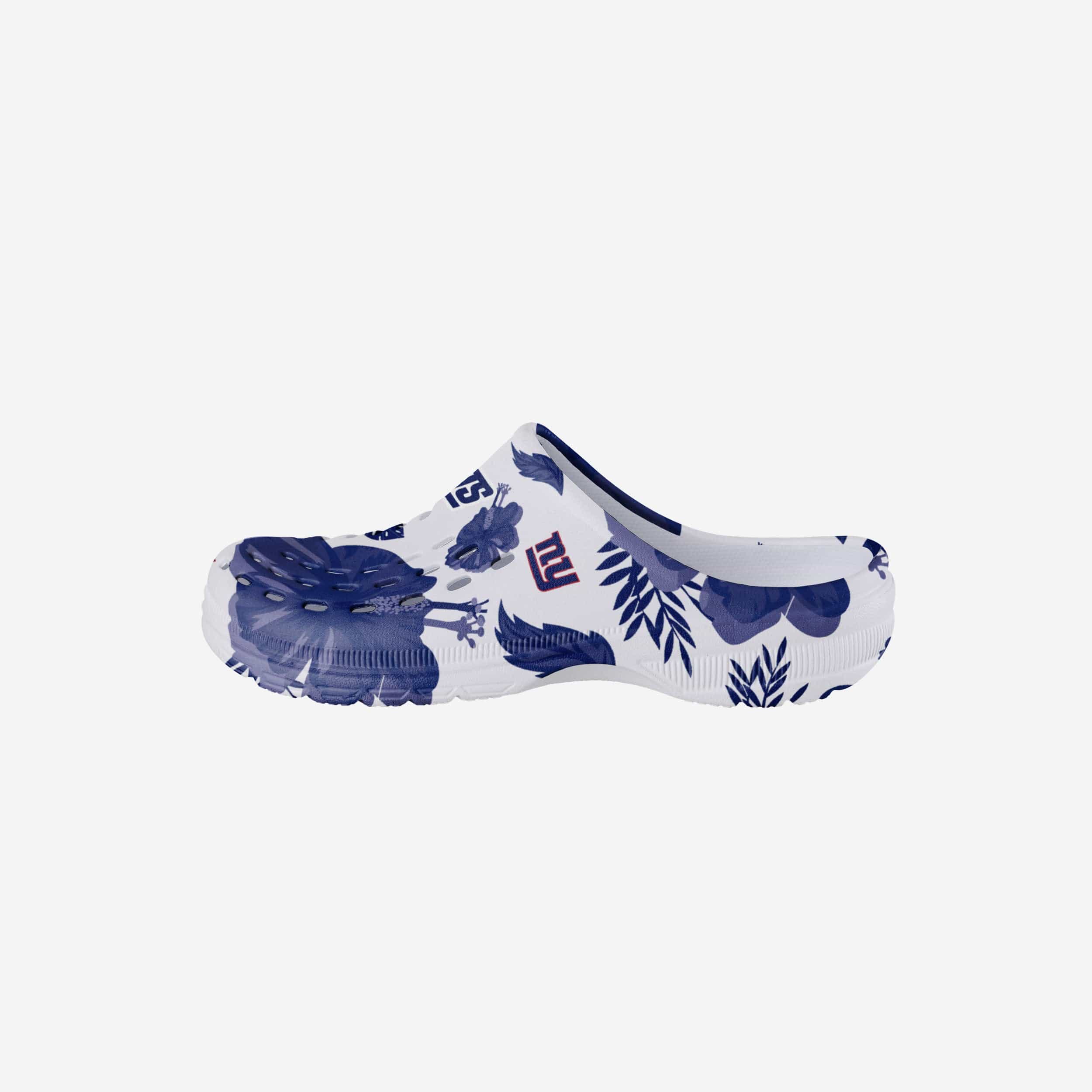 Buffalo Bills Womens Floral White Clog 2025 Crocs, Buffalo Bills Crocs Clogs