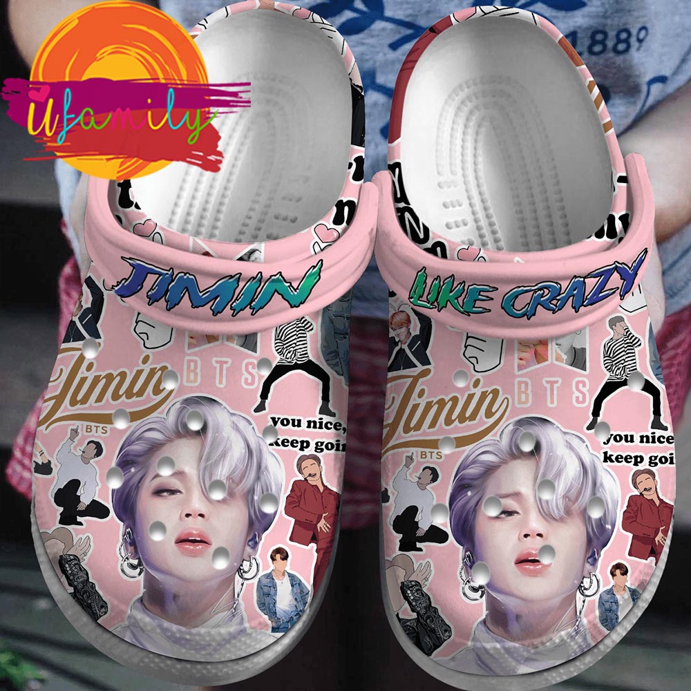 Jimin BTS Band Music Crocs, Jimin BTS Band Clogs