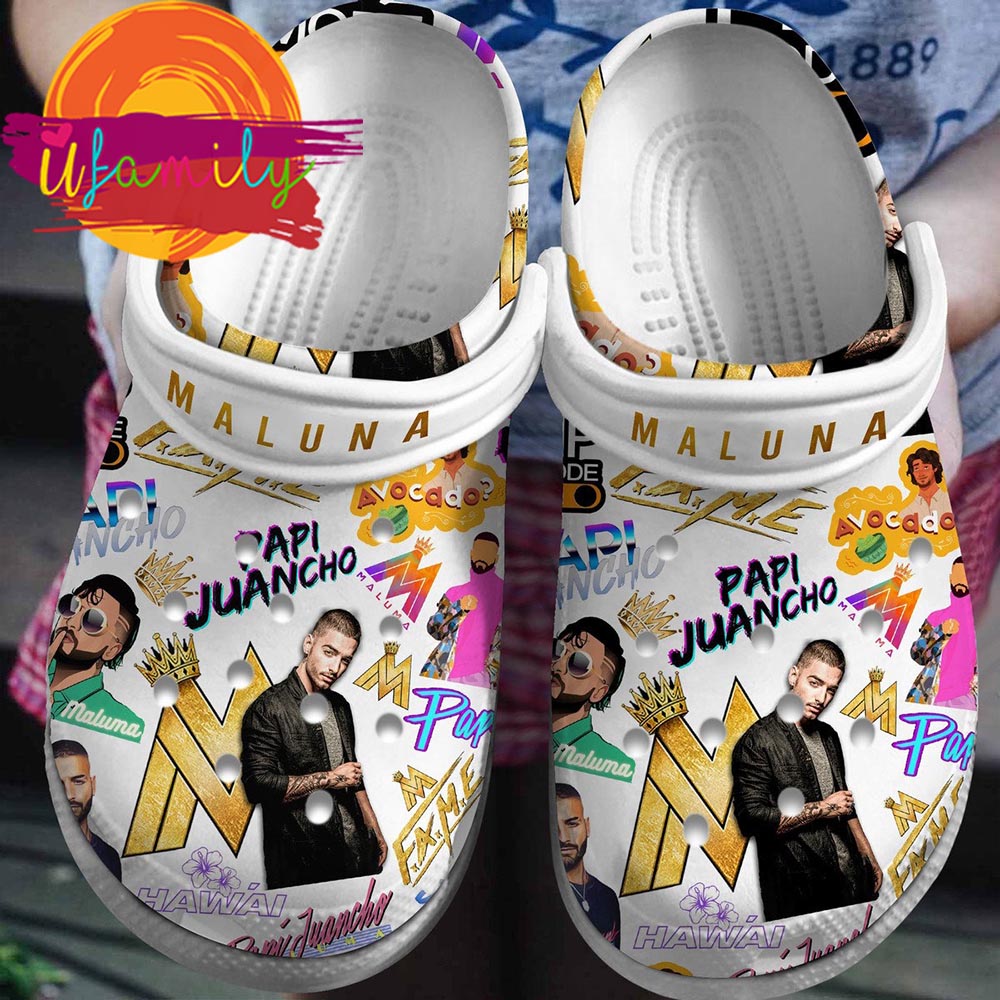 Maluma Singer Music Crocs, Maluma Singer Music Clogs