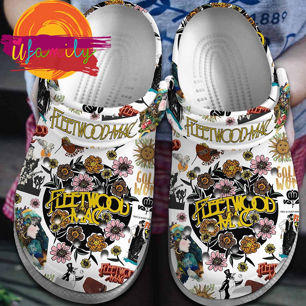 Fleetwood Mac Band Music Crocs, Fleetwood Mac Band Clogs