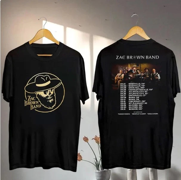 2025 Zac Brown Band Tour Shirt, Zac Brown Band Vintage Shirt