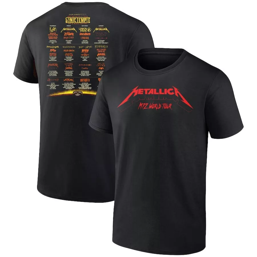 Metallica #M72 World Tour No Repeat Weekend 2025 Shirt Gift