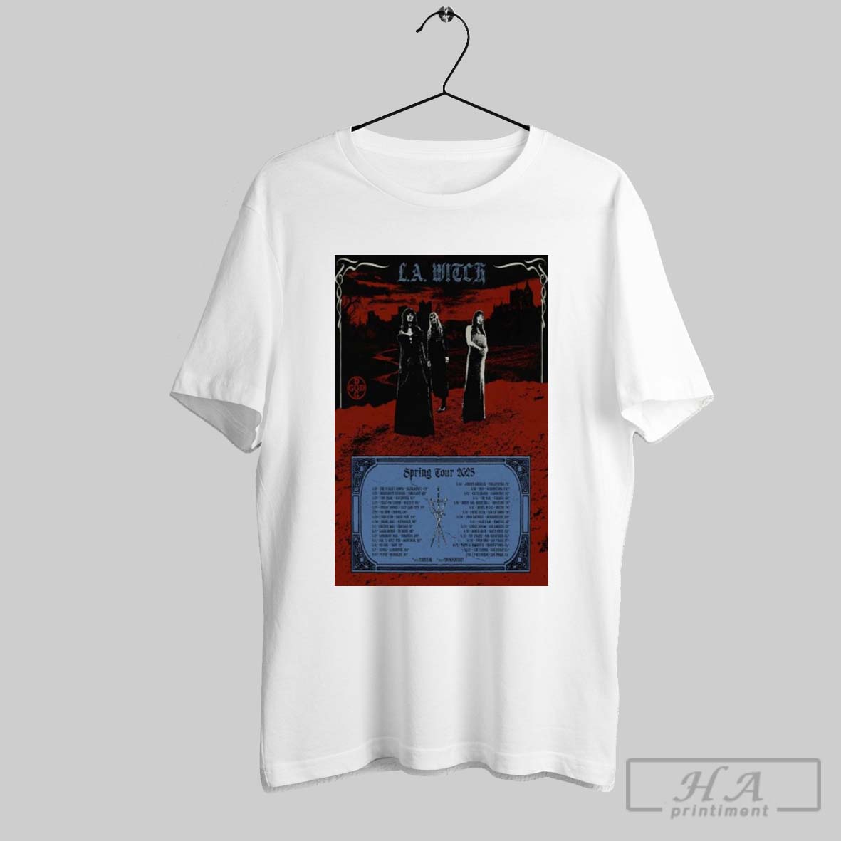 Poster L A Witch Spring Tour 2025 Shirt