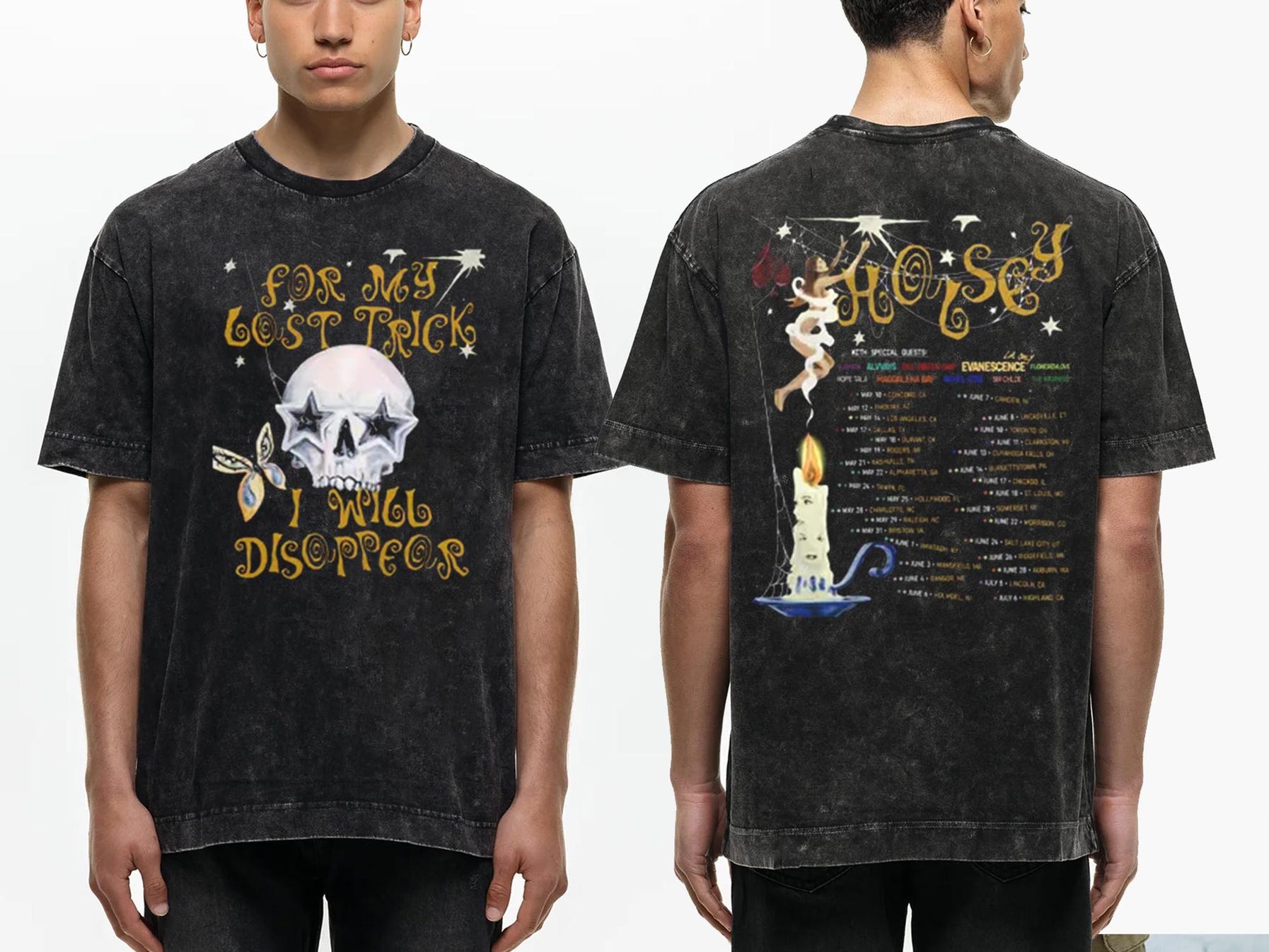 2025 Halsey For My Last Trick The Tour Shirt, Halsey 2025 Concert, Halsey Fan Gift, Halsey Graphic Shirt, Halsey Merch, Halsey Graphic Shirt