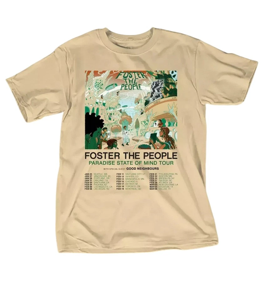 Foster The People Tour 2025 Shirt Gift For Fan