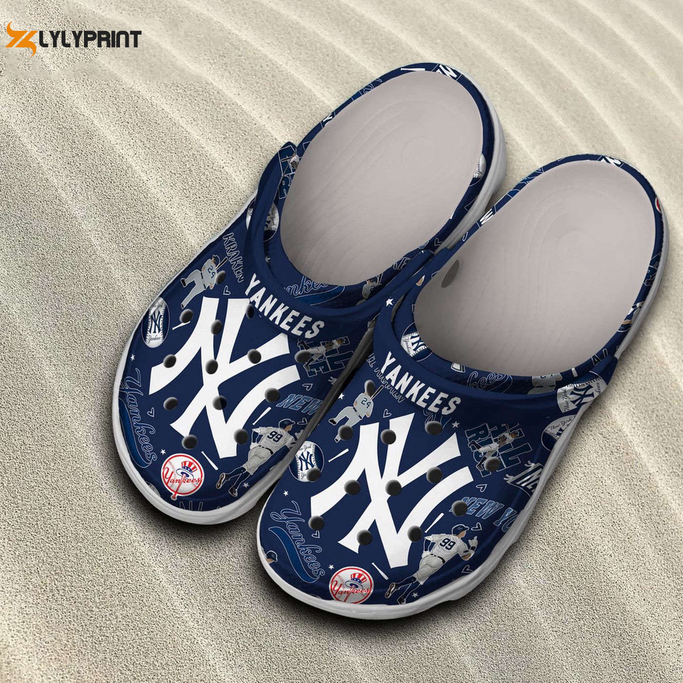 MLB New York Yankees, New York Crocs Clogs For Men Women And Kids 1