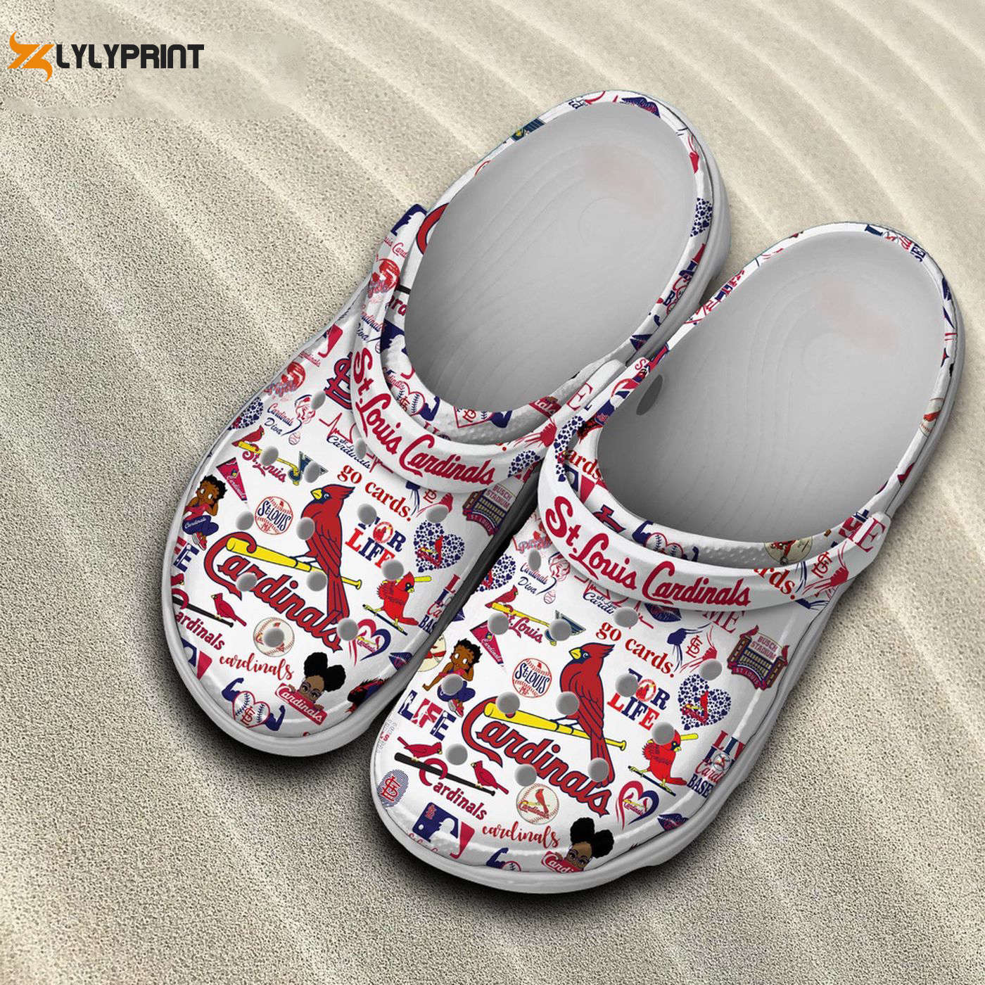 MLB St Louis Cardinals The Perfect, St Louis Crocs Clogs For Men Women and Kids