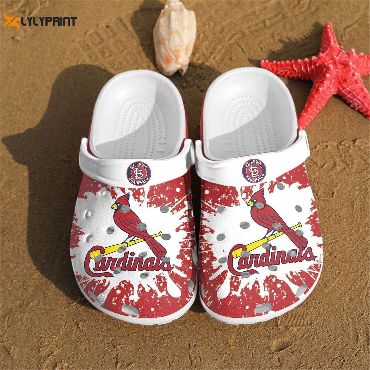 St Louis Cardinals MLB Comfy for Ultimate Fan Crocs Clogs For Men Women and Kids