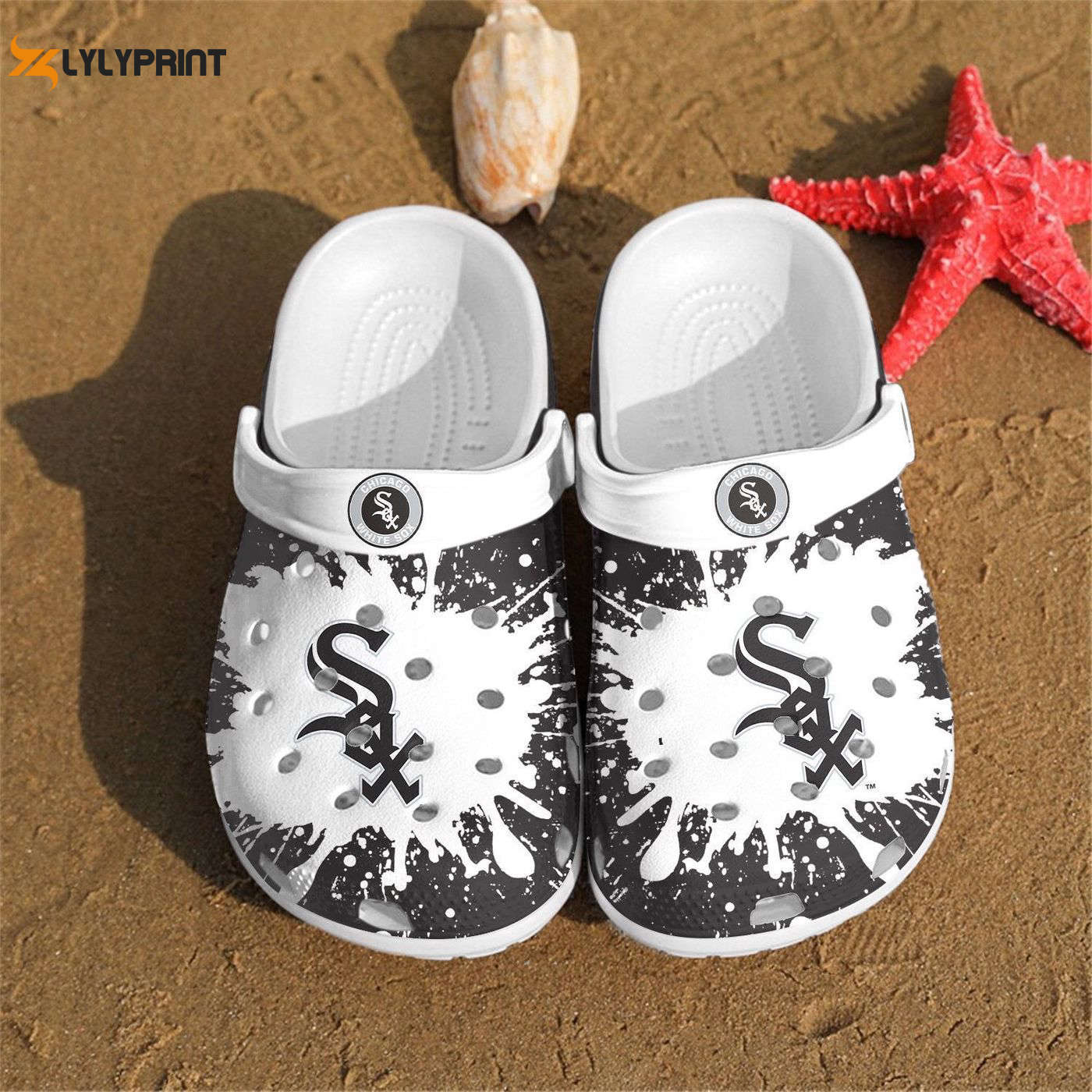 Comfy Chicago White Sox MLB Fan Favorite Crocs Clogs For Men Women and Kids