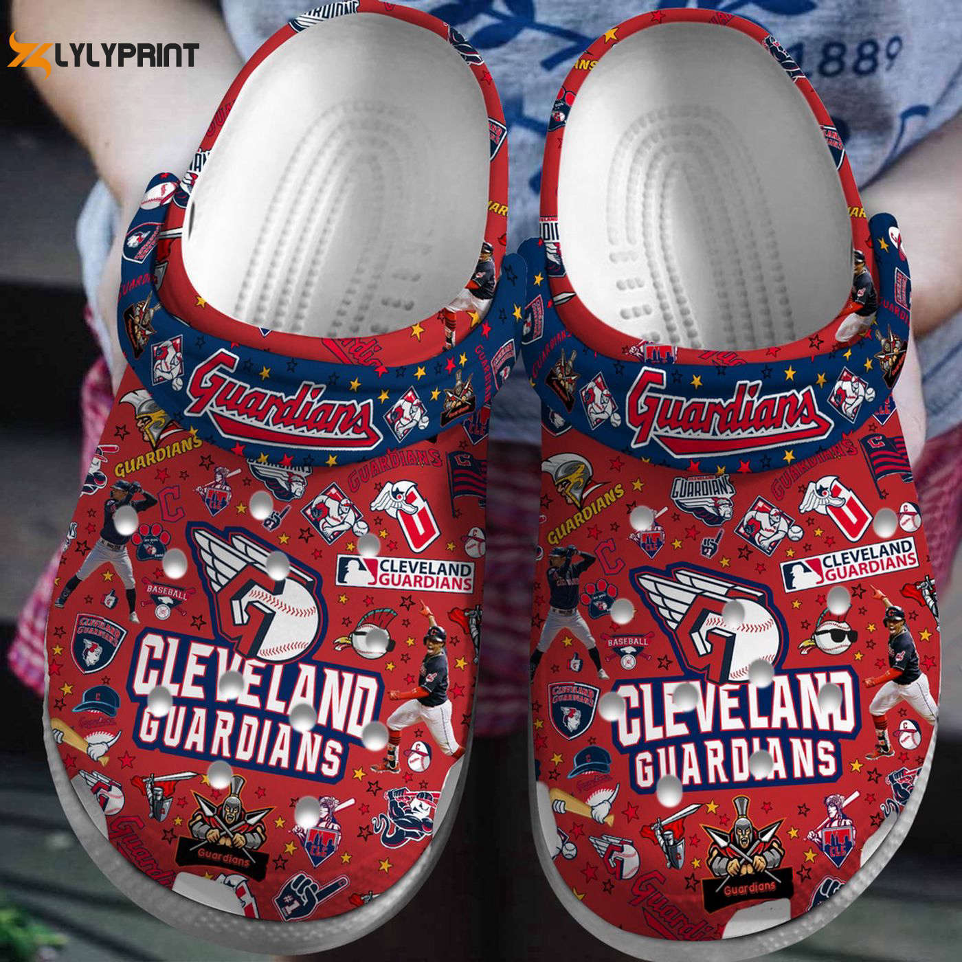 MLB Cleveland Guardians Fan MLB, Cleveland Guardians Crocs Clogs For Men Women and Kids