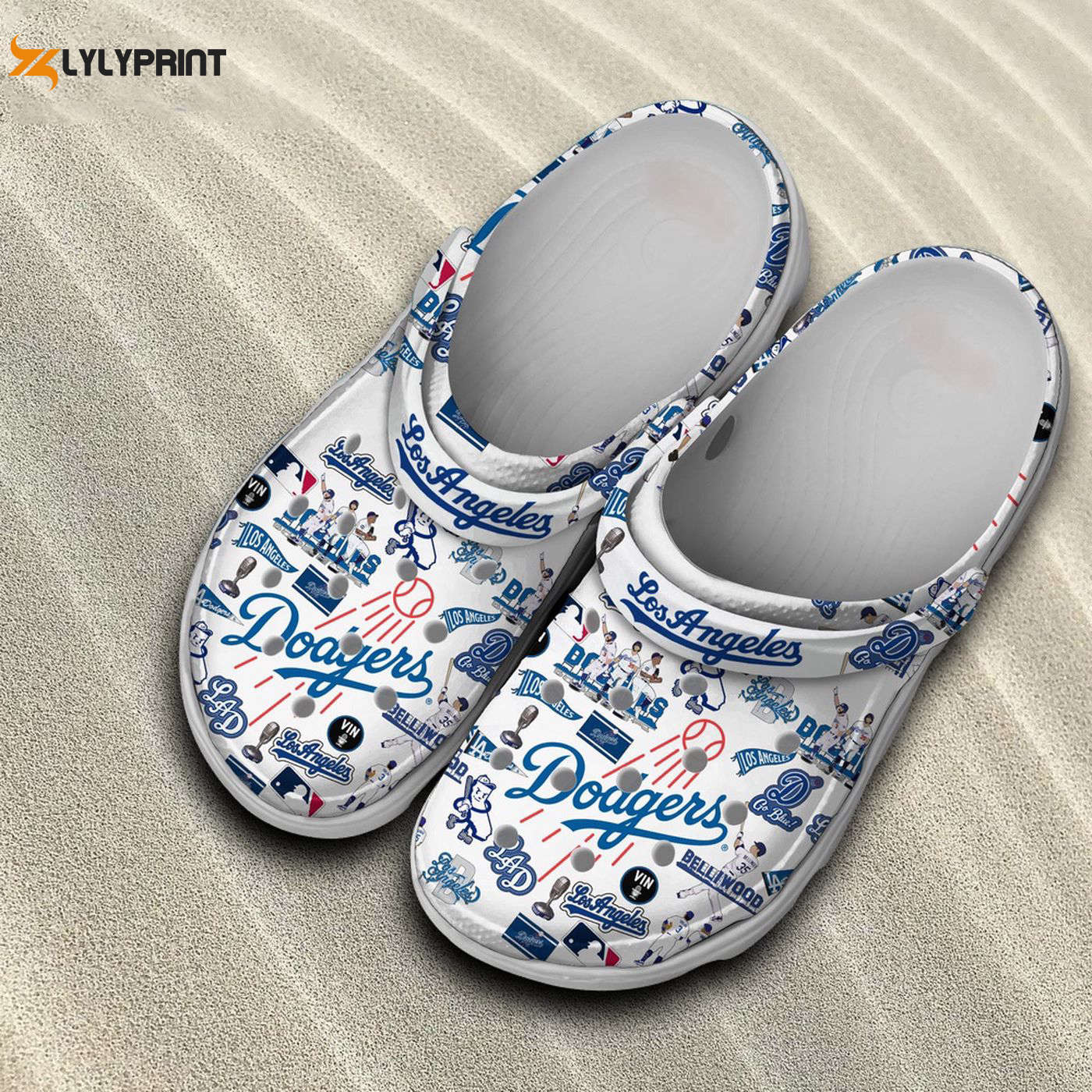 MLB Los Angeles Dodgers Dodgers Merchandise Crocs Clogs For Men Women And Kids 6
