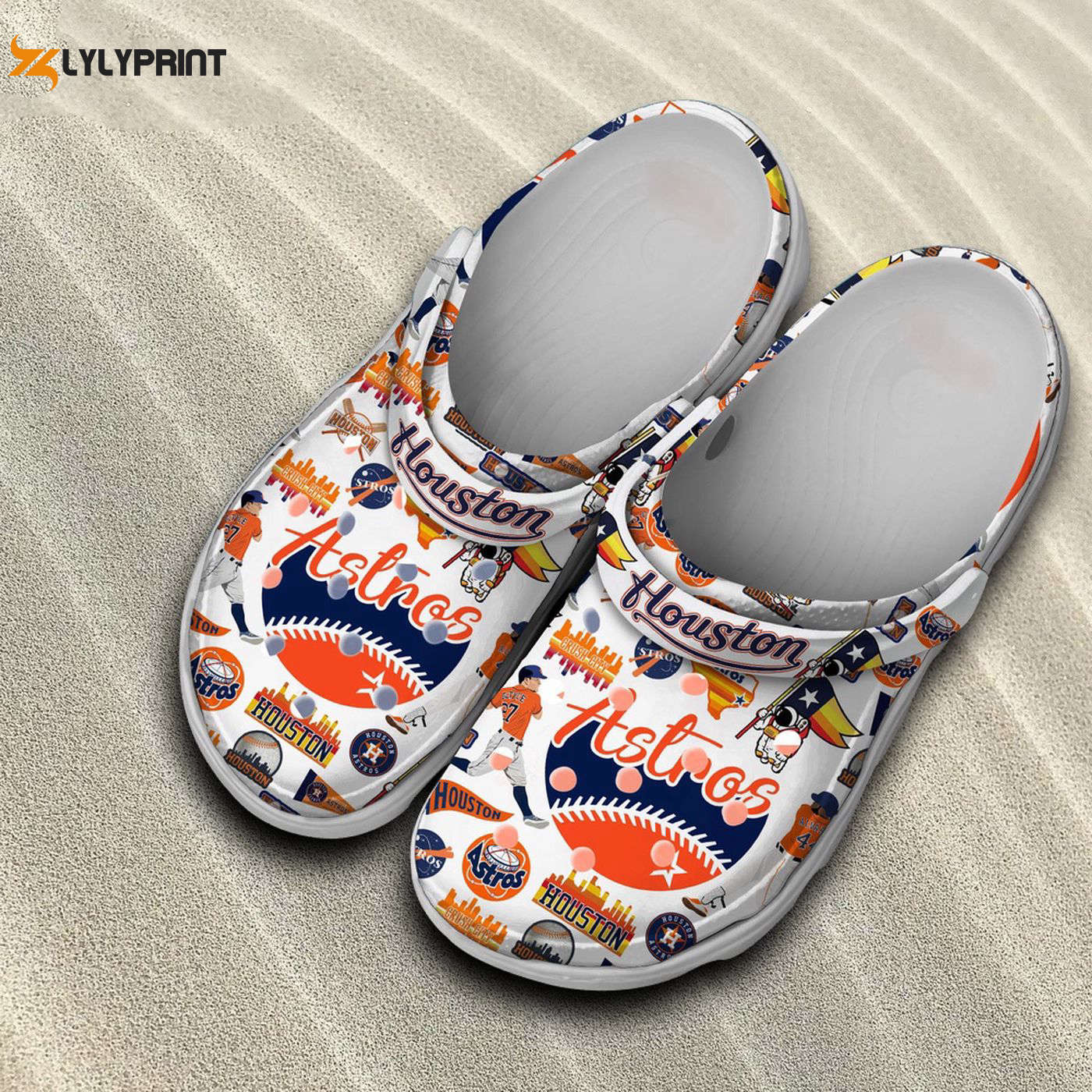 MLB Houston Astros Astros s, Houston Astros Crocs Clogs For Men Women and Kids