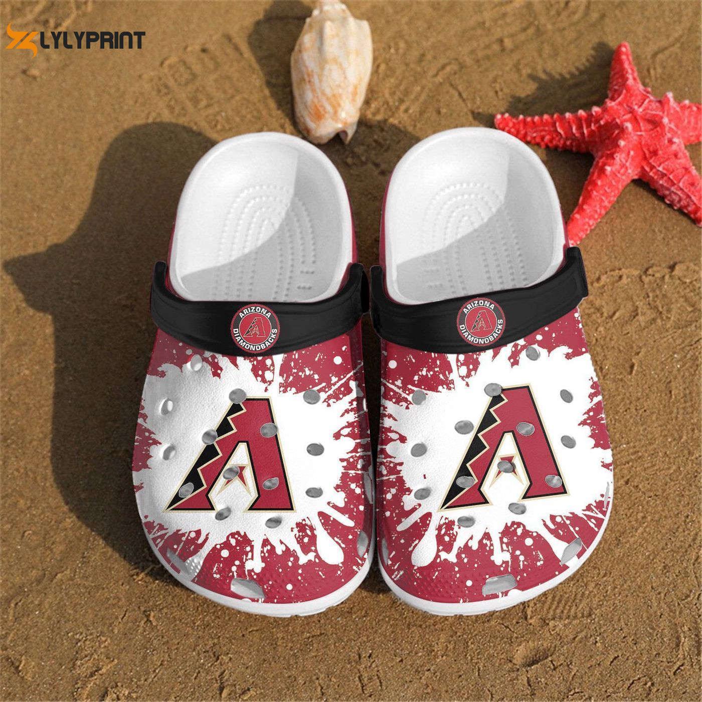 Arizona Diamondbacks MLB FanComfy Crocs Clogs For Men Women and Kids