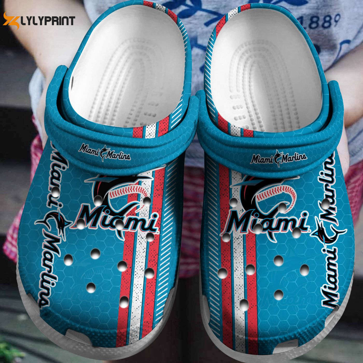 Miami Marlins Blue Perfect MLB Team, Miami Marlins Crocs Clogs For Men Women and Kids