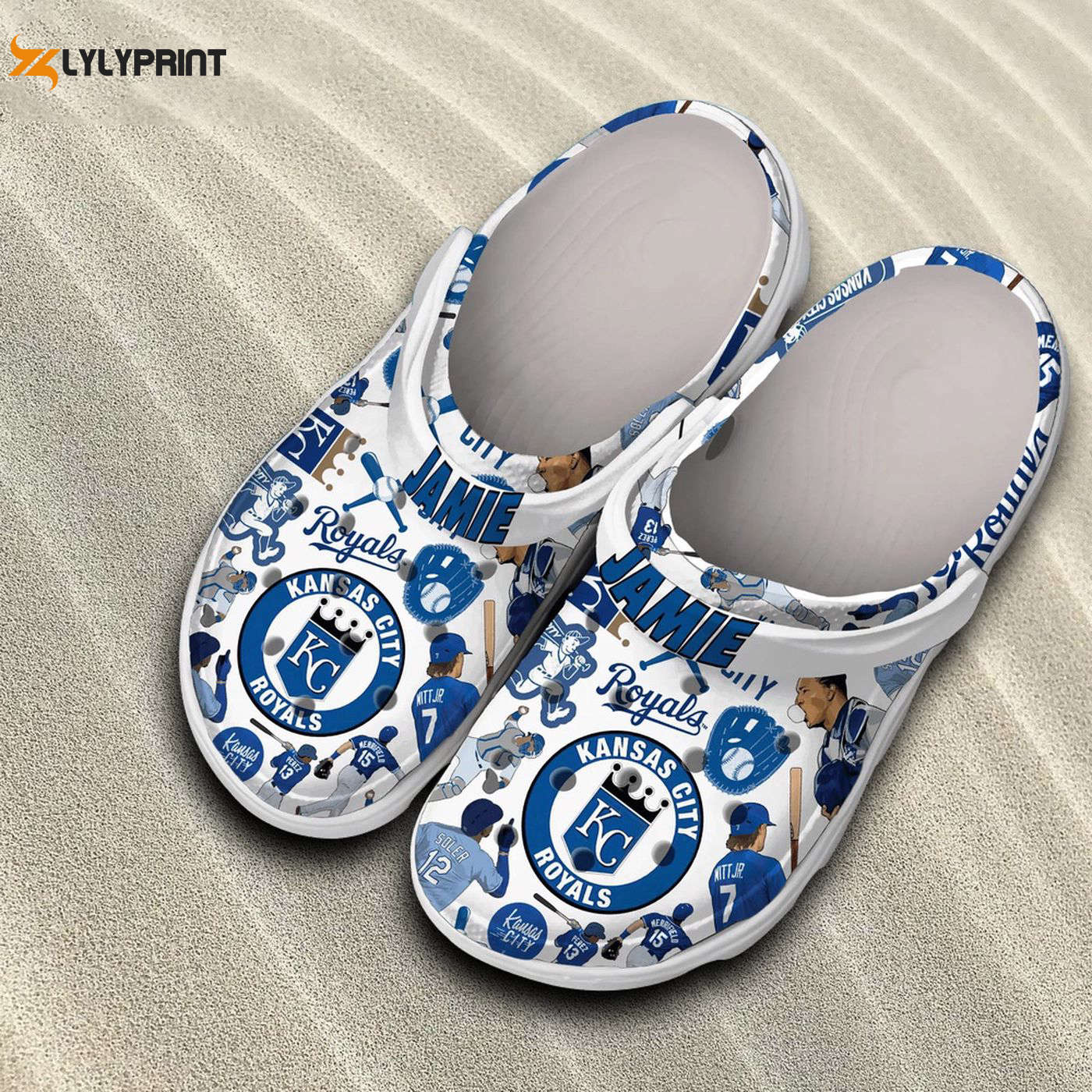 MLB Kansas City Royals KC Royals Merchandise Crocs Clogs For Men Women and Kids