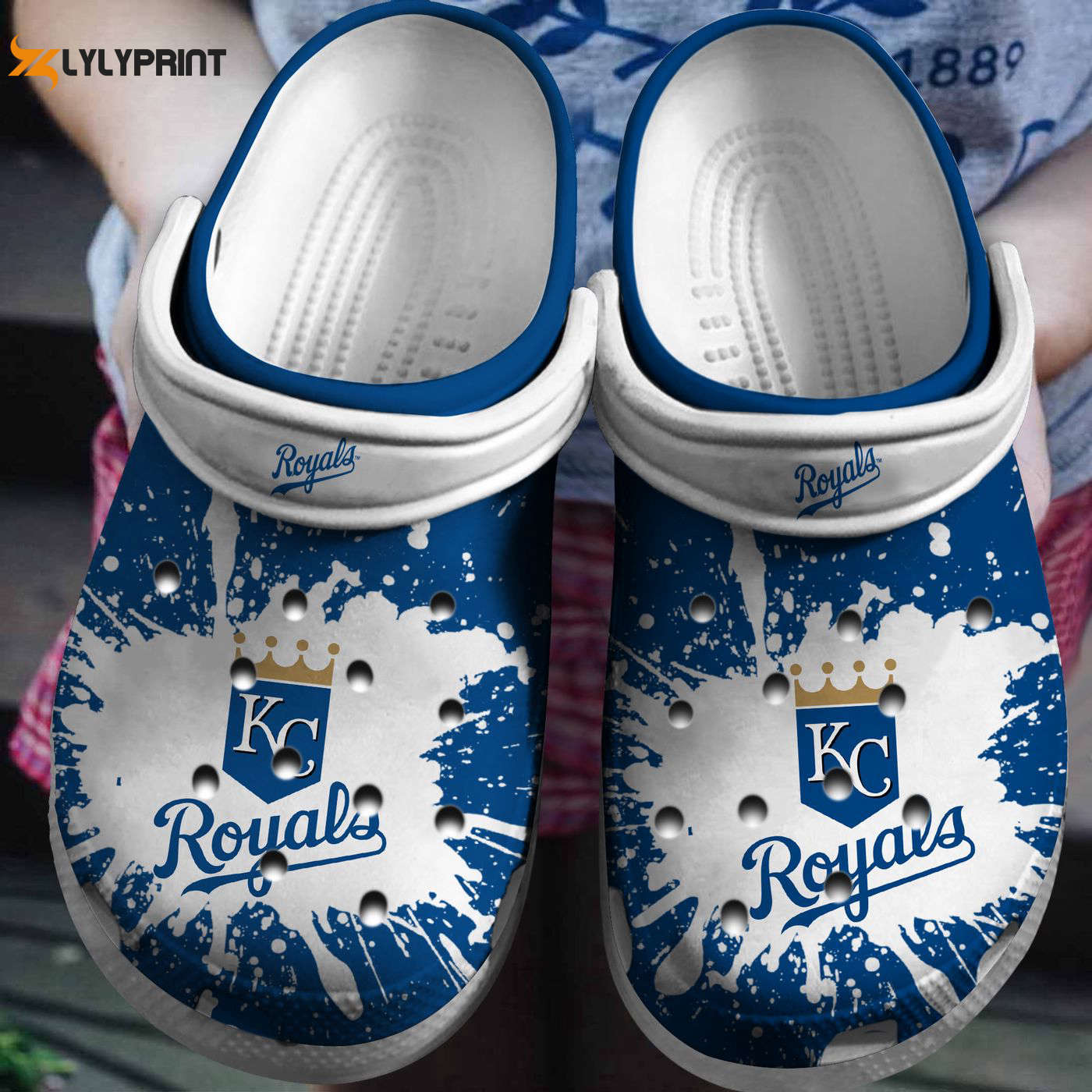 MLB Team Kansas City Royals for Fans, Get GameReady Crocs Clogs For Men Women and Kids