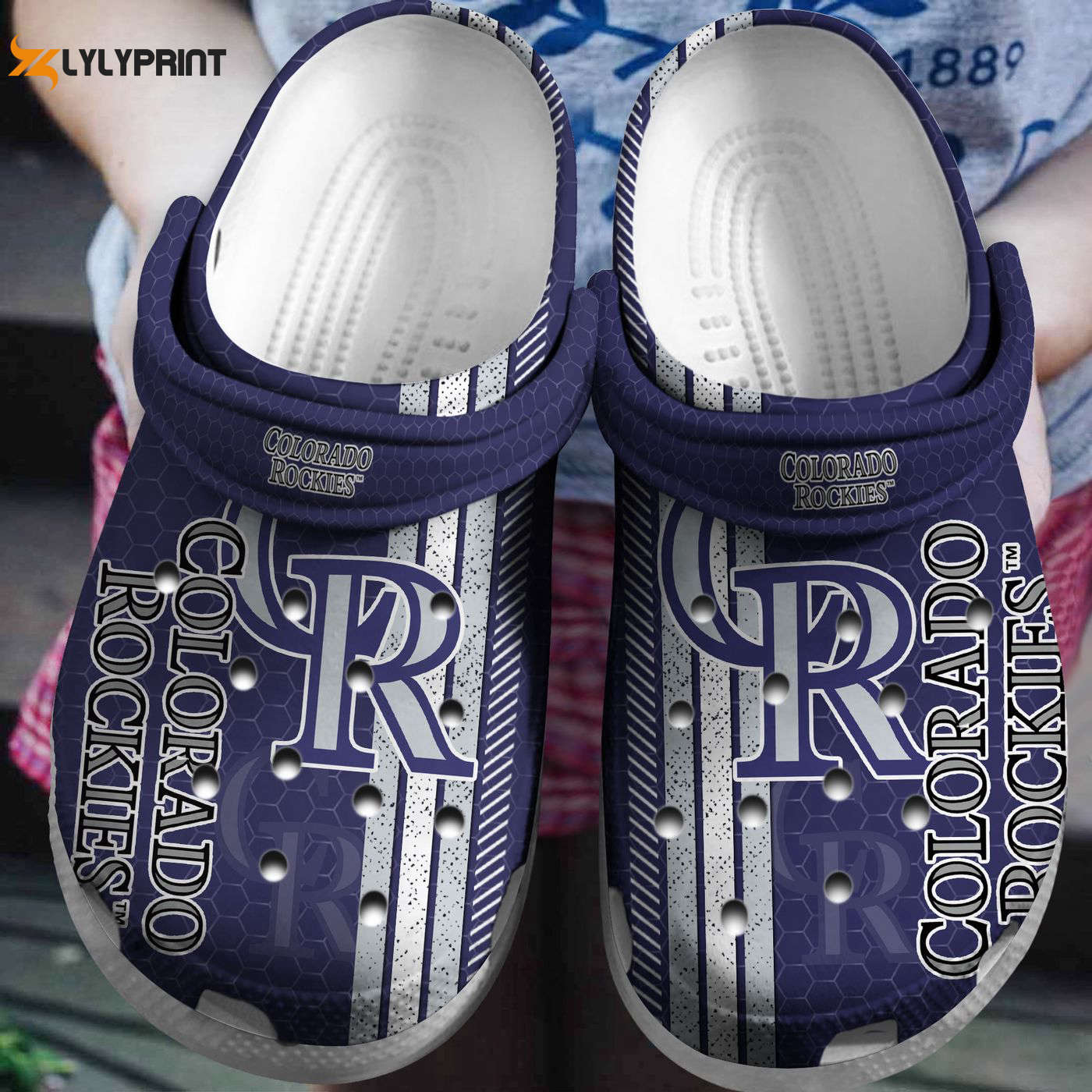 Colorado Rockies Purple Hot MLB Team for Ultimate Style Crocs Clogs For Men Women and Kids