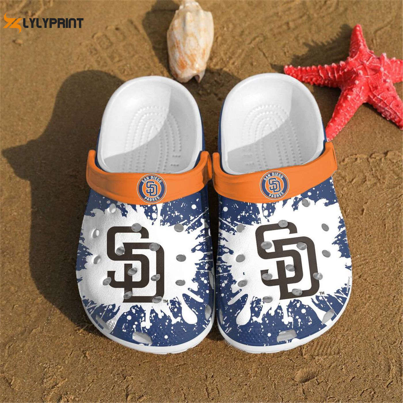 Step Up Your Style with MLB San Diego Padres Crocband, Step Up Your Crocs Clogs For Men Women and Kids