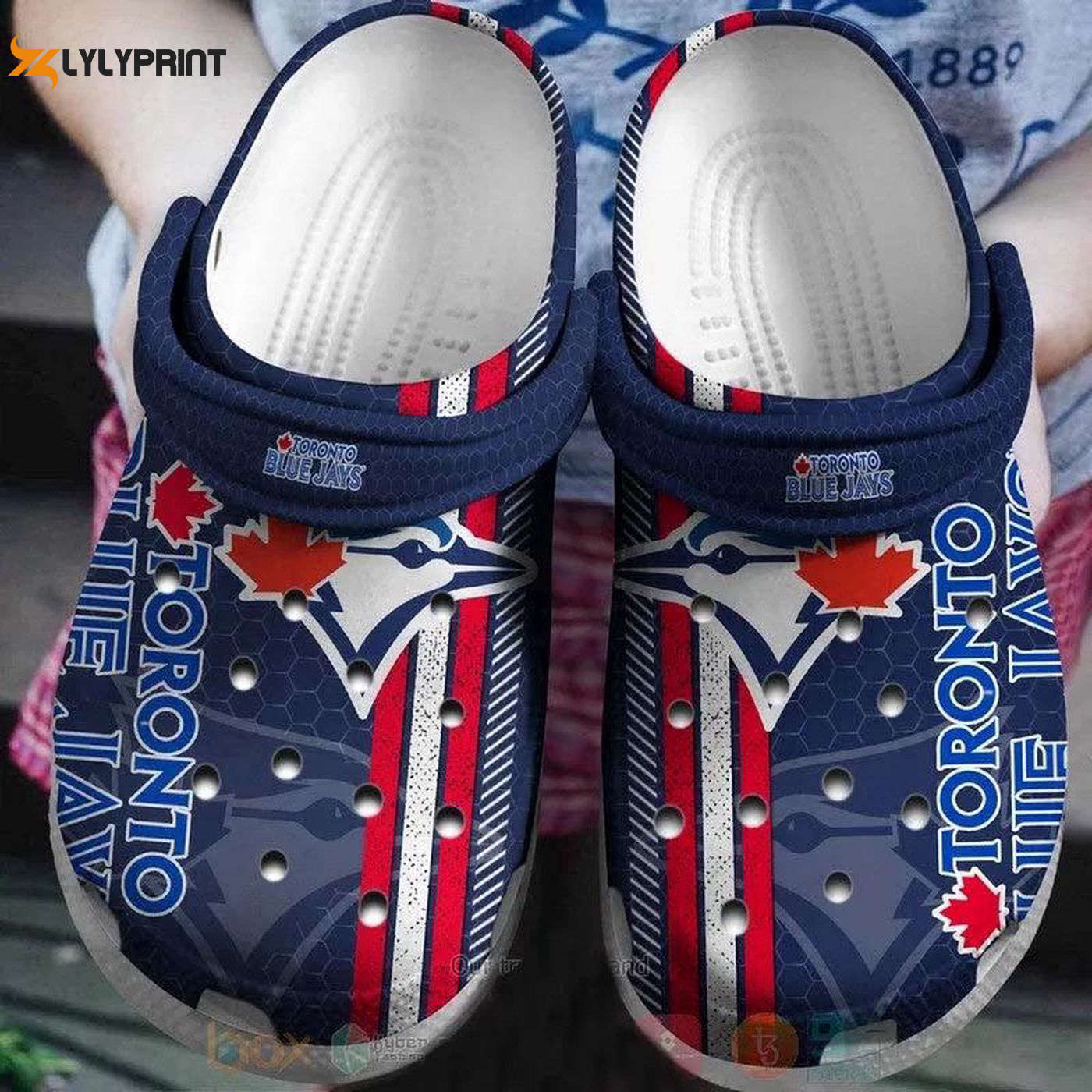 Toronto Blue Jays Navy for MLB Fans, Toronto Blue Jays Crocs Clogs For Men Women and Kids