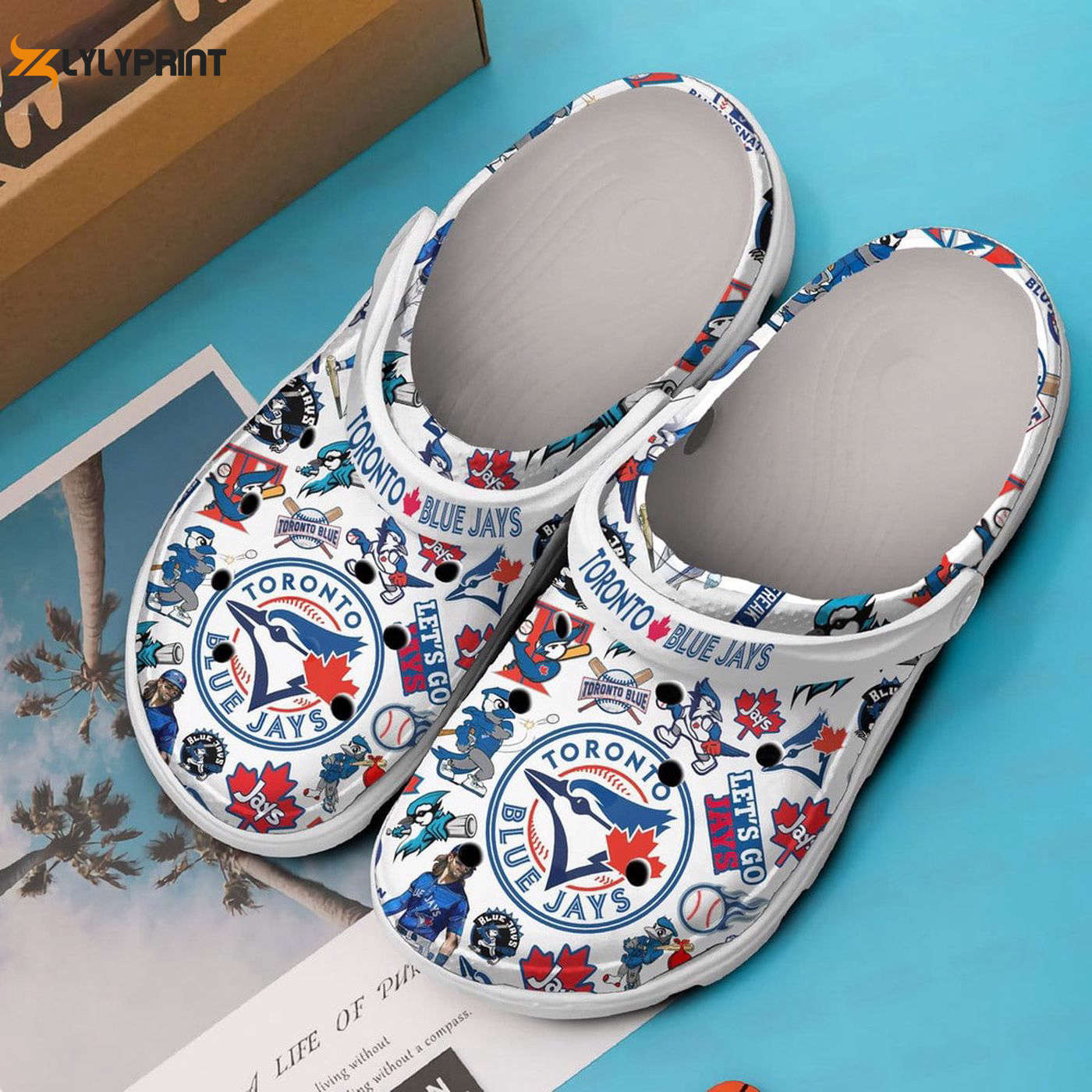Toronto Blue Jays Official MLB Merch Crocs Clogs For Men Women and Kids