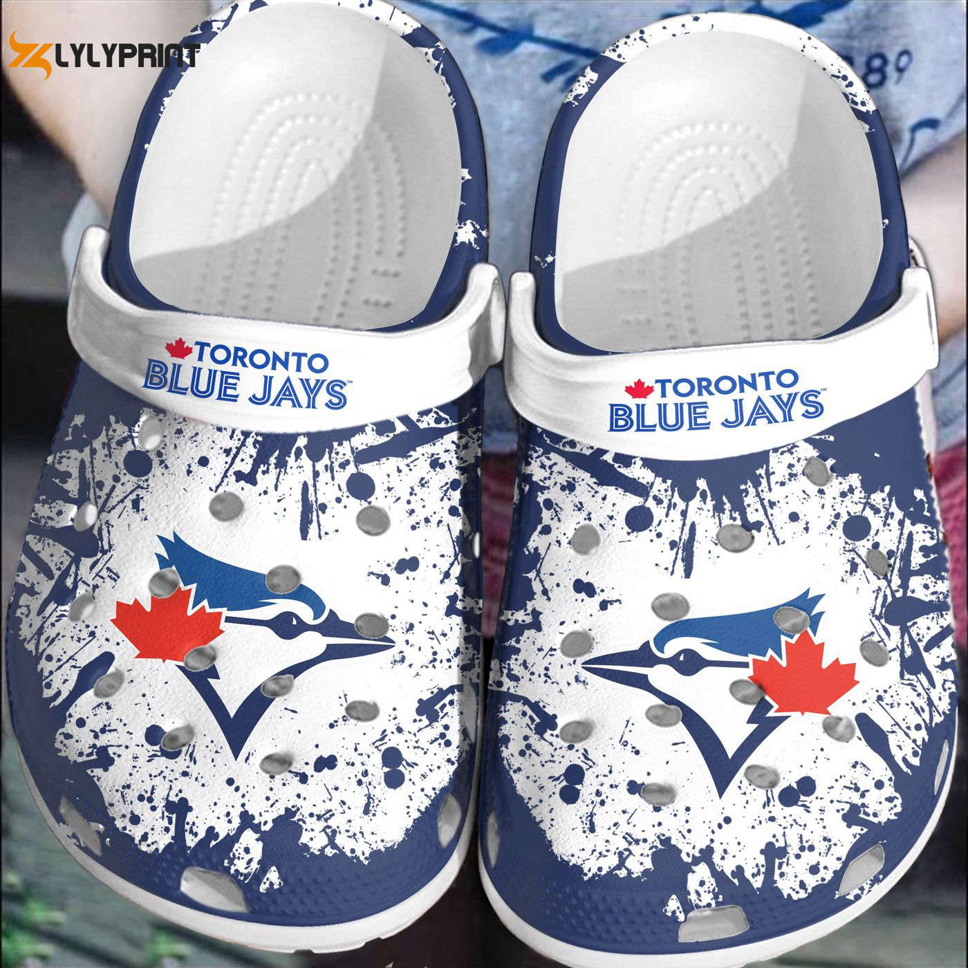 Toronto Blue Jays MLB White for True Baseball Fans, Toronto Blue Jays Crocs Clogs For Men Women and Kids