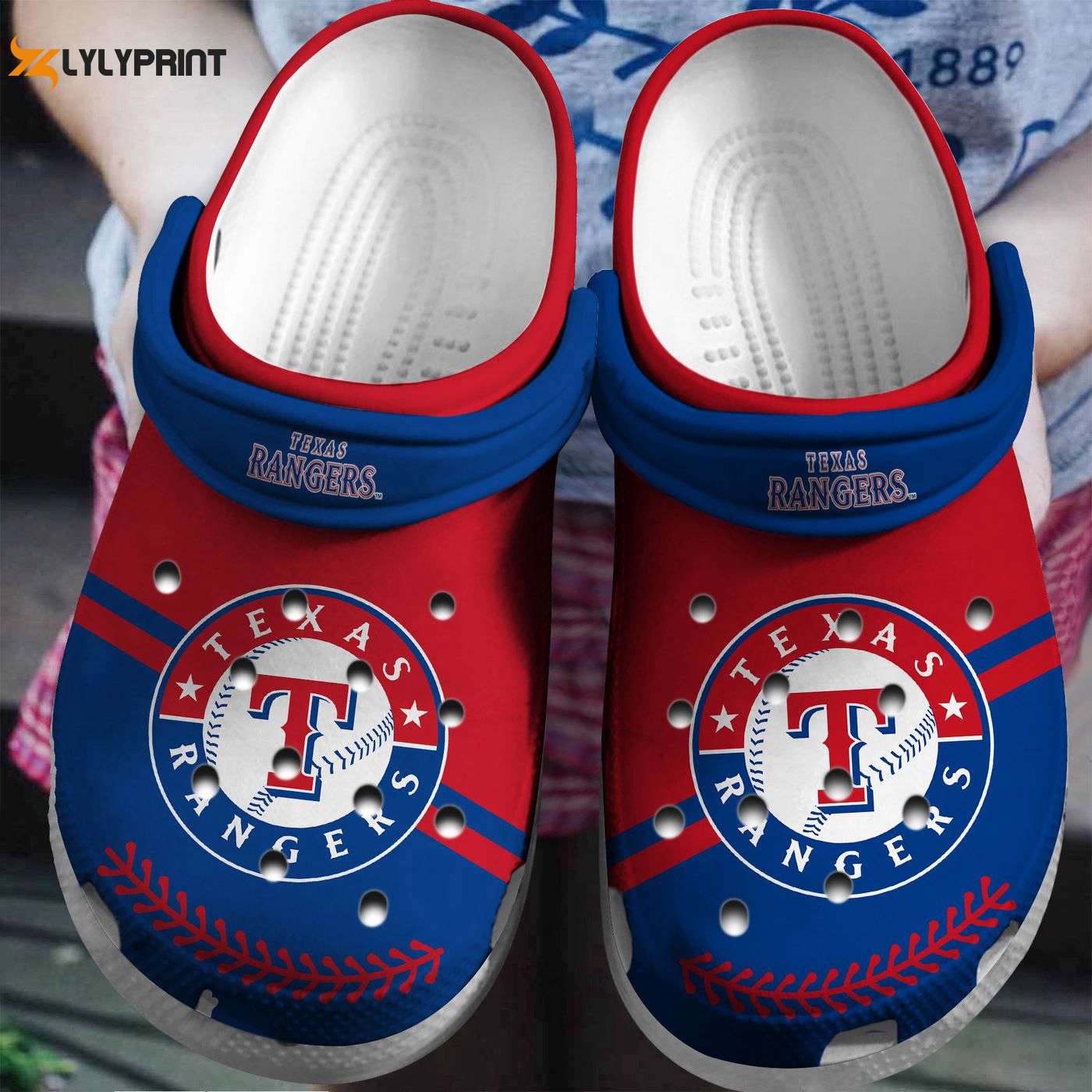 Texas Rangers MLB for Fans, Texas Rangers Crocs Clogs For Men Women and Kids