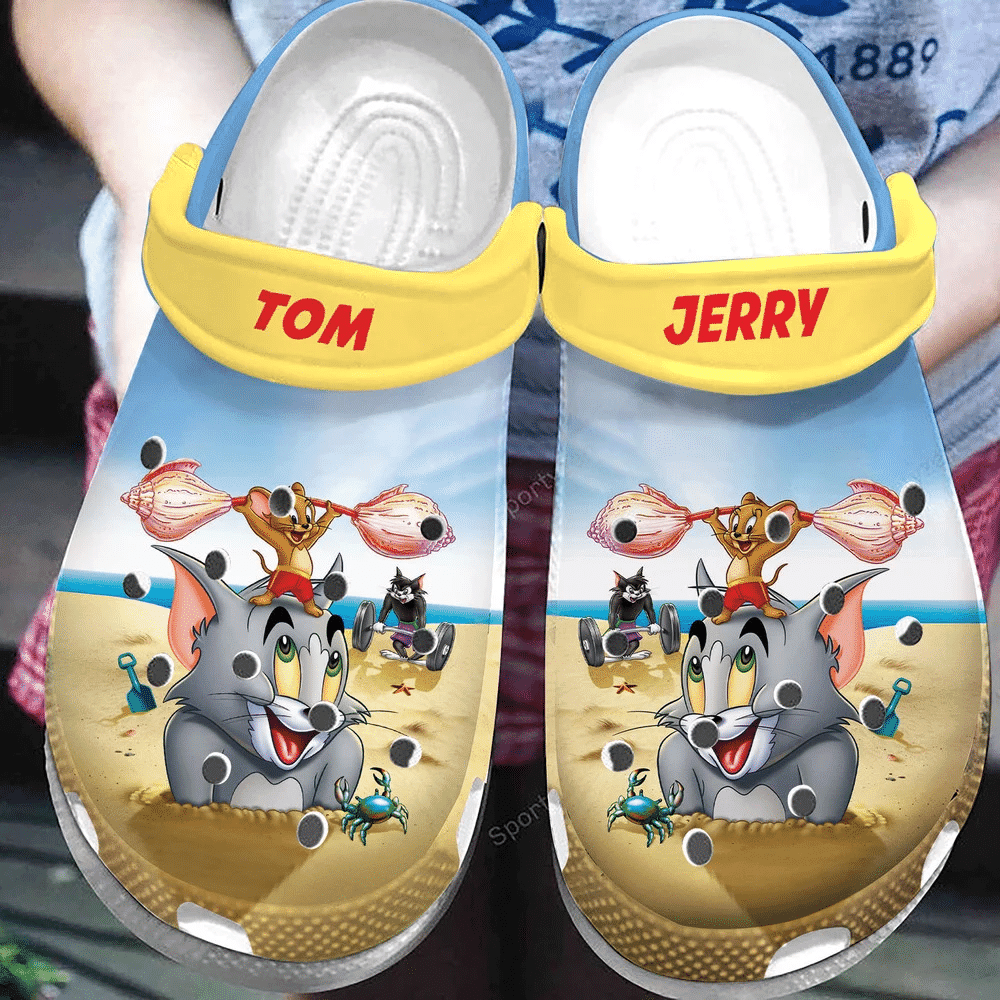Tom And Jerry Best Friend, Tom And Jerry Crocs Clogs For Men Women and Kids