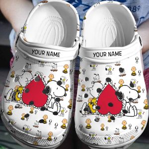 Personalized Charlie Snoopy 3D, Charlie Snoopy Crocs Clogs For Men Women and Kids