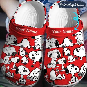 Personalized Snoopy 3D, Snoopy 3D Crocs Clogs For Men Women And Kids 19