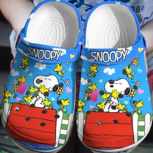 Snoopy Woodstock 3D, Snoopy Woodstock 3D Crocs Clogs For Men Women And Kids 39