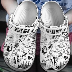 Taylor Swift Crocband Comfortable, Taylor Swift Crocs Clogs For Men Women And Kids 87