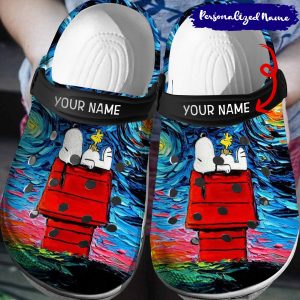 Personalized Snoopy Lovers 3D, Snoopy Lovers Crocs Clogs For Men Women and Kids