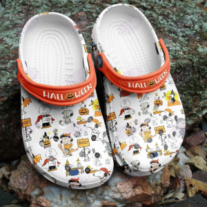 Snoopy The Peanuts Halloween Classic Crocs Clogs For Men Women and Kids