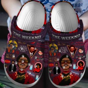 The Weeknd Singer Music Crocband Crocs Clogs For Men Women and Kids