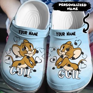 Tom And Jerry Crocband Comfortable, Tom And Jerry Crocs Clogs For Men Women And Kids 18