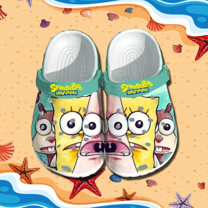 Spongebob Squarepants, Spongebob Squarepants Crocs Clogs For Men Women And Kids 29