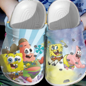 Spongebob Squarepants, Spongebob Squarepants Crocs Clogs For Men Women And Kids 57