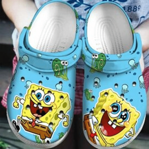 Spongebob Squarepants, Spongebob Squarepants Crocs Clogs For Men Women And Kids 55