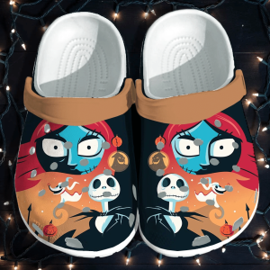 The Nightmare Before Christmas, The Nightmare Before Crocs Clogs For Men Women And Kids 66