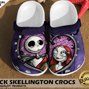 The Nightmare Before Christmas, The Nightmare Before Crocs Clogs For Men Women And Kids 74