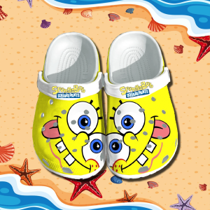 Spongebob Squarepants, Spongebob Squarepants Crocs Clogs For Men Women And Kids 95