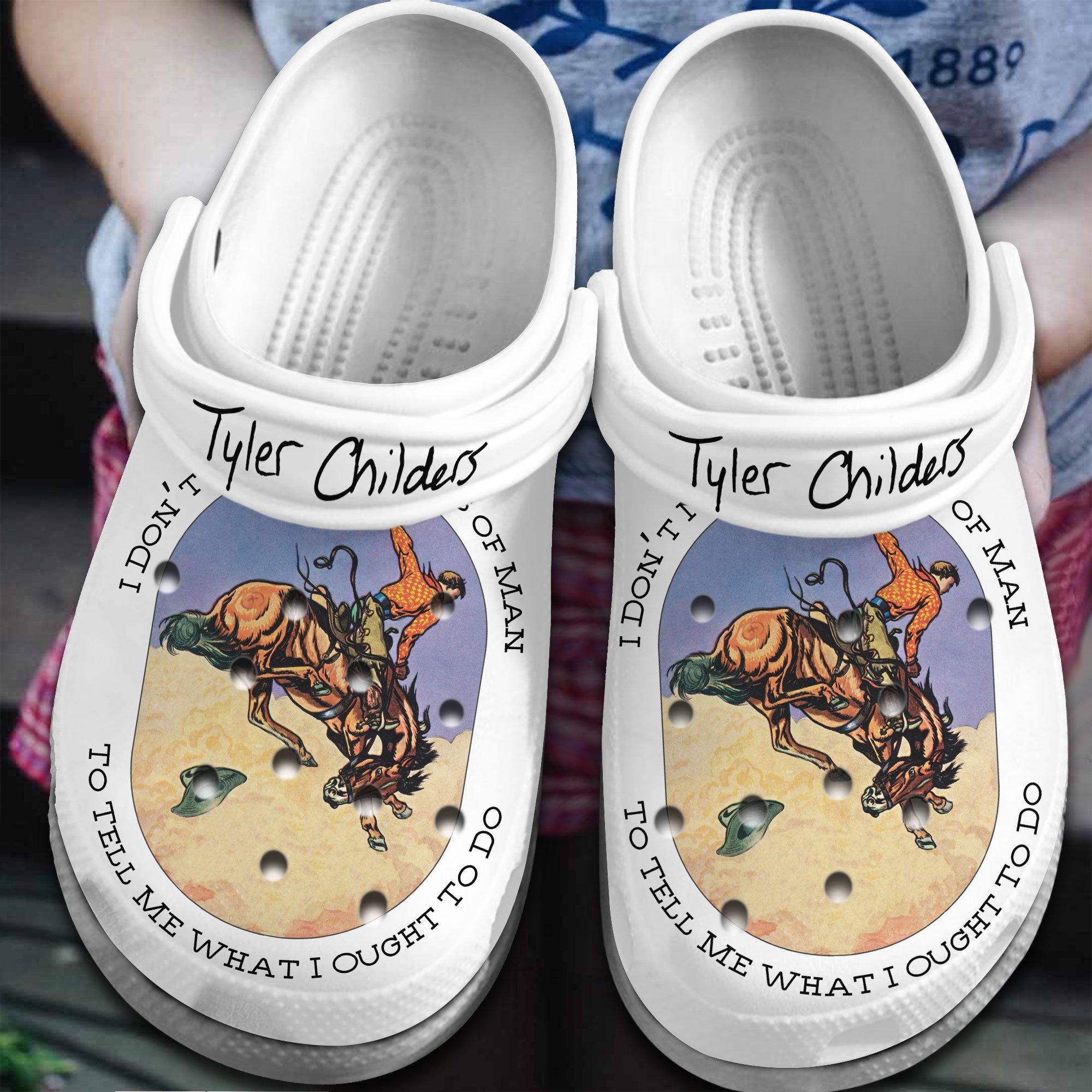 Tyler Childers Music Crocband, Tyler Childers Music Crocs Clogs For Men Women and Kids 20