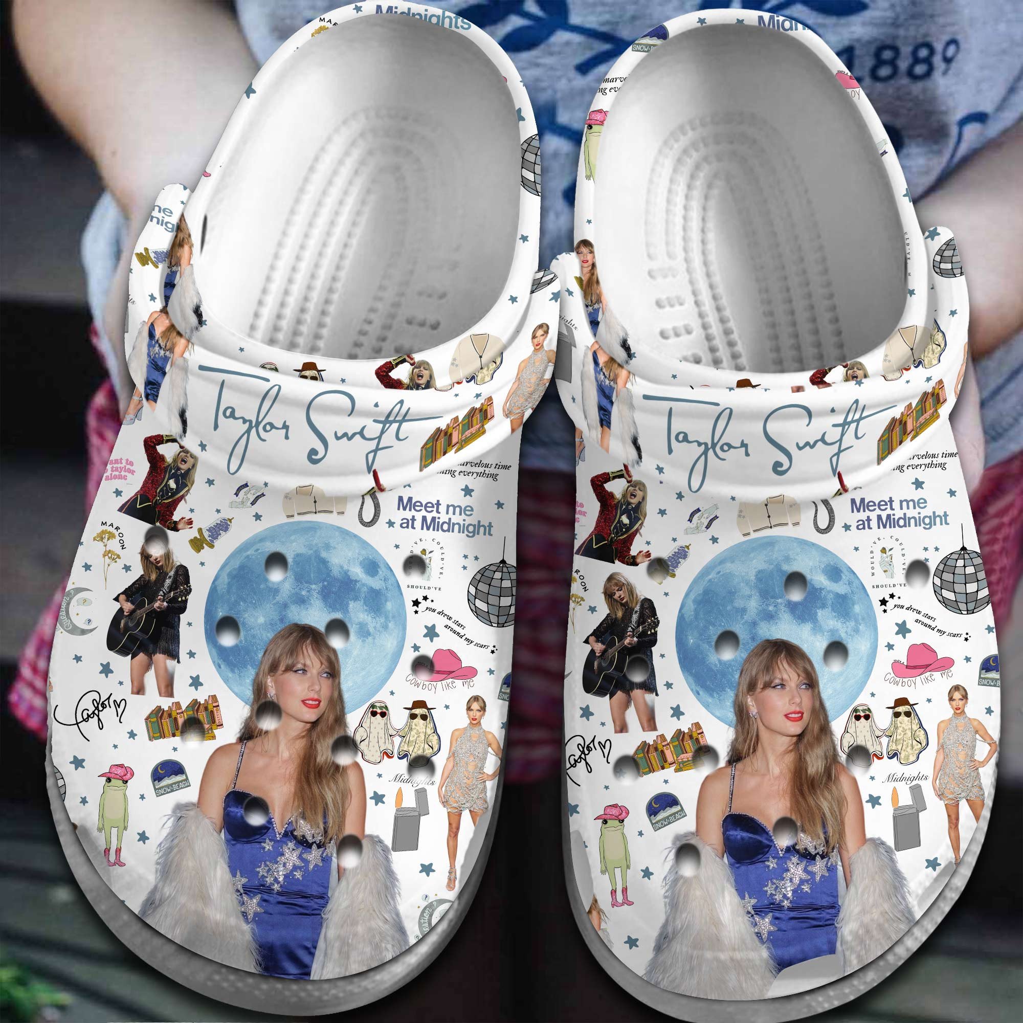 Taylor Swift Music Crocband, Taylor Swift Music Crocs Clogs For Men Women and Kids 100