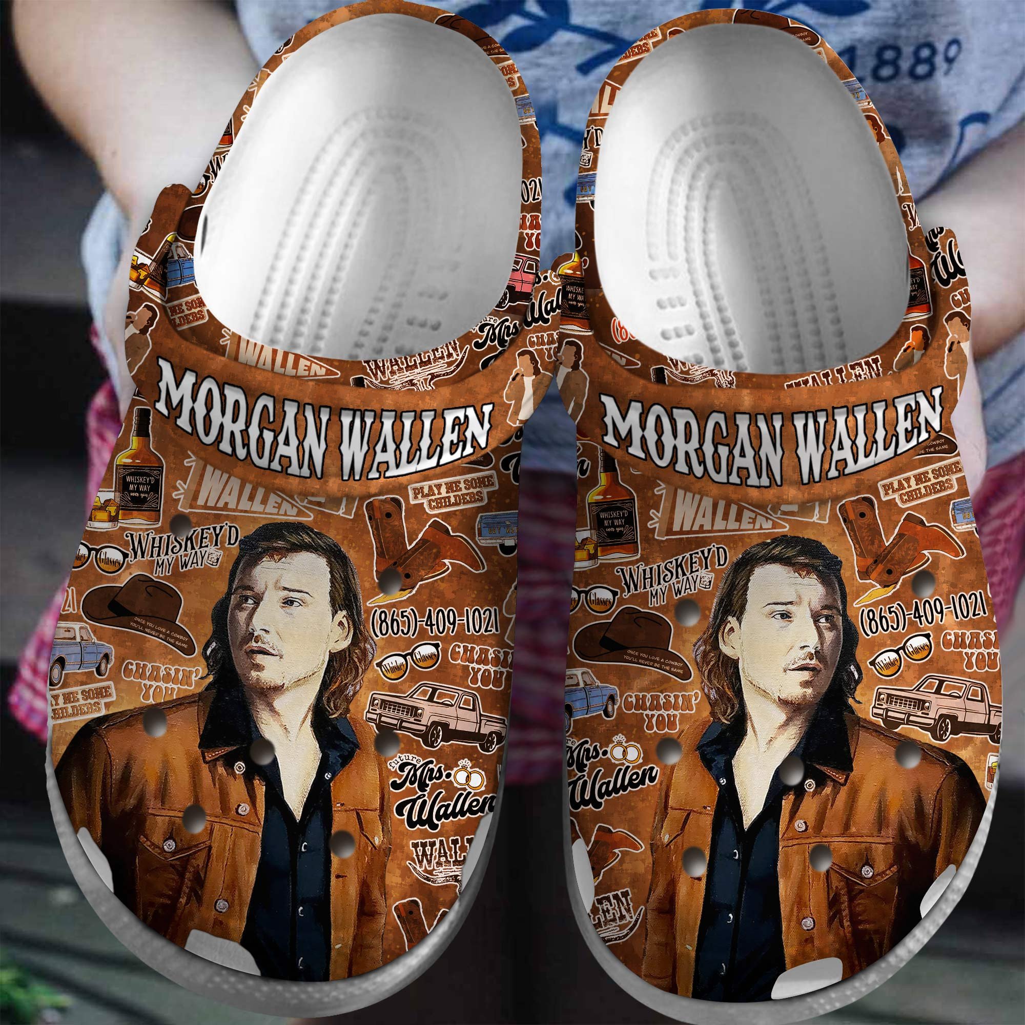 Morgan Wallen Music Crocband, Morgan Wallen Music Crocs Clogs For Men Women and Kids 75