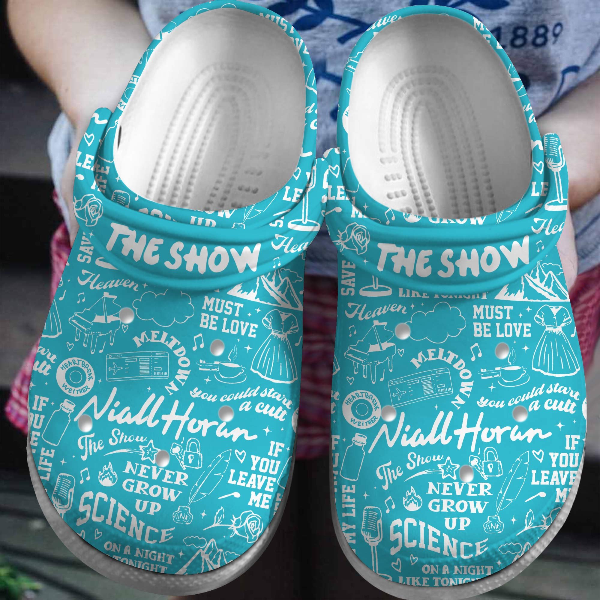 Niall Horan One Direction Band Music Crocband Crocs Clogs For Men Women and Kids 33
