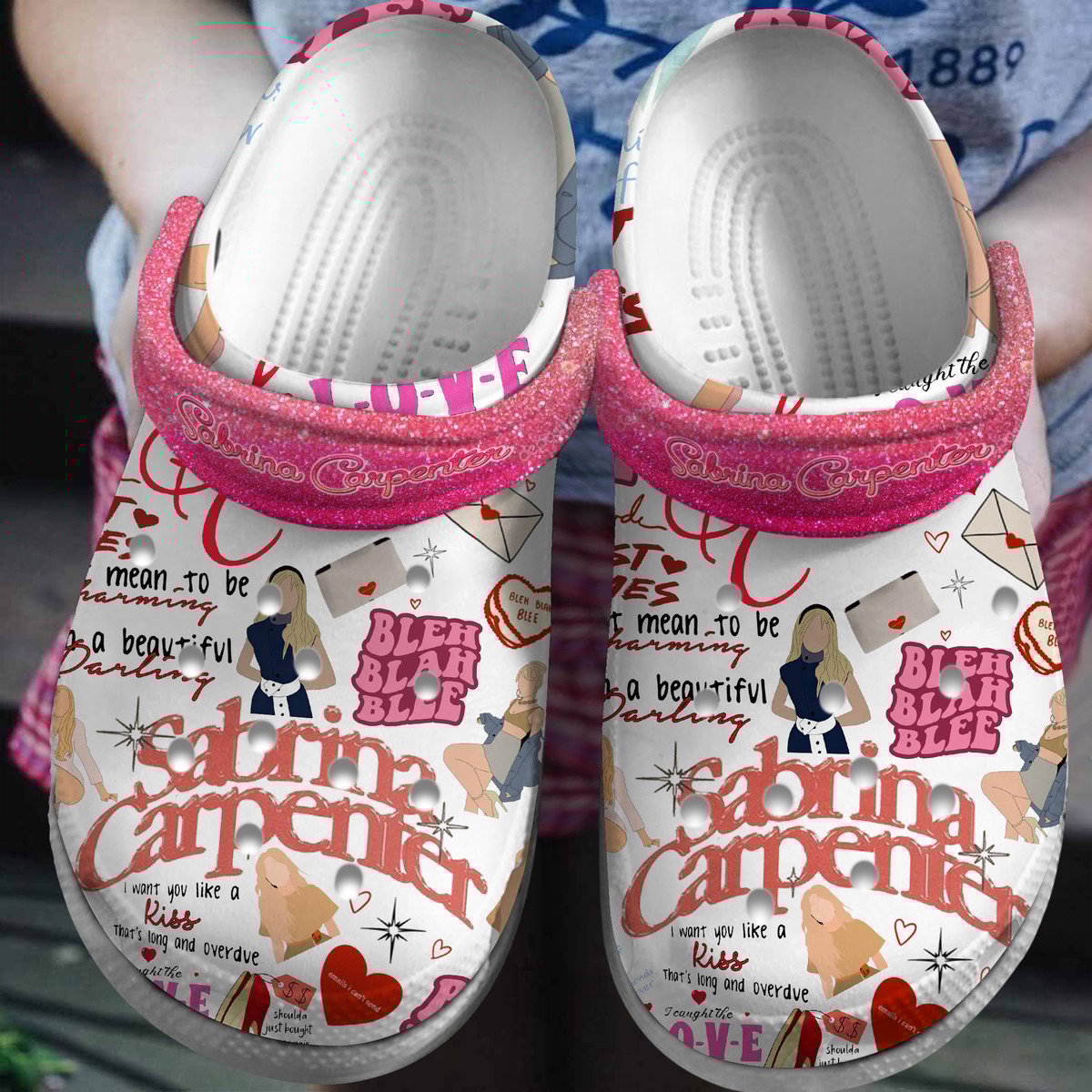 Sabrina Carpenter Music Crocband Crocs Clogs For Men Women and Kids 42