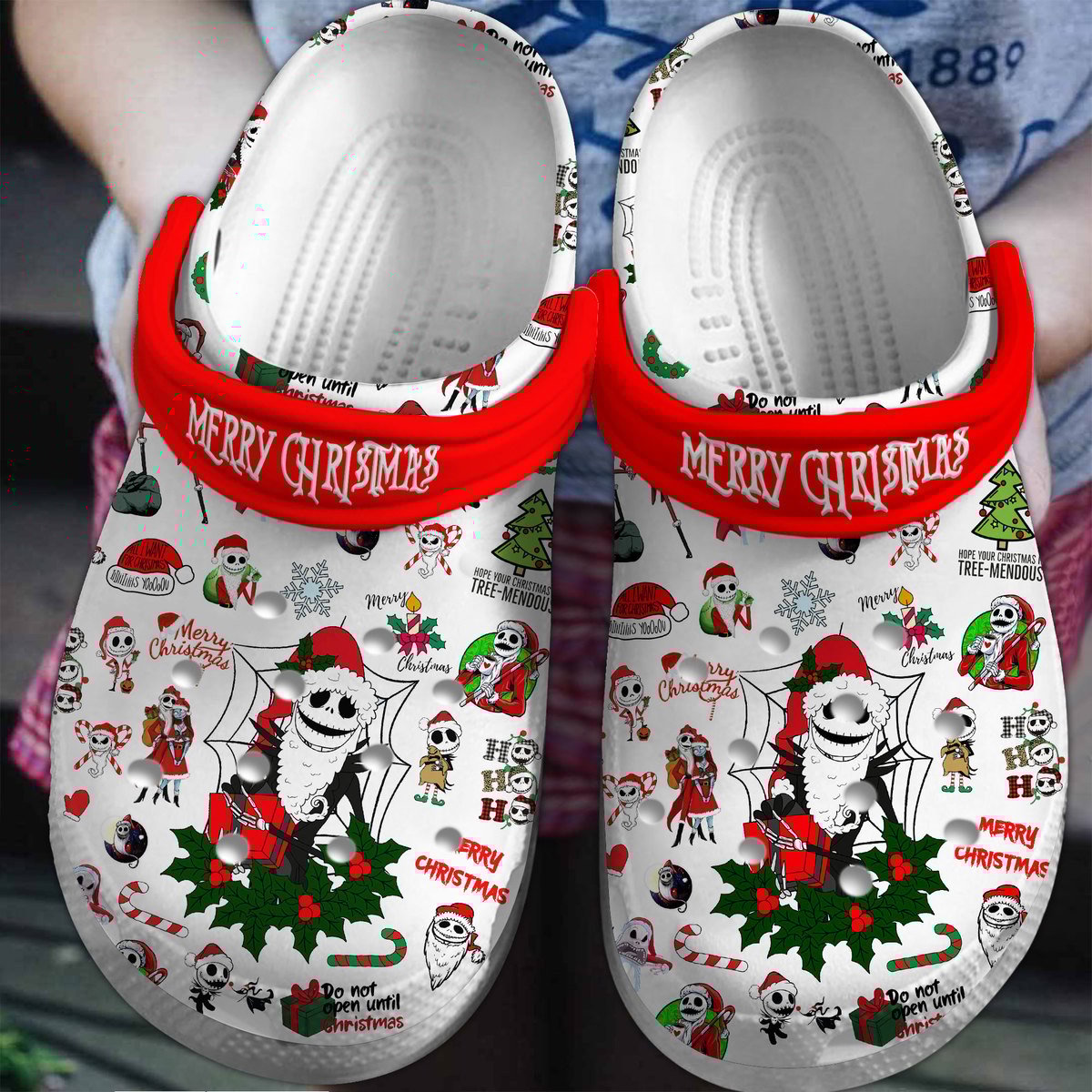 The Nightmare Crocband, The Nightmare Crocs Clogs For Men Women and Kids 69