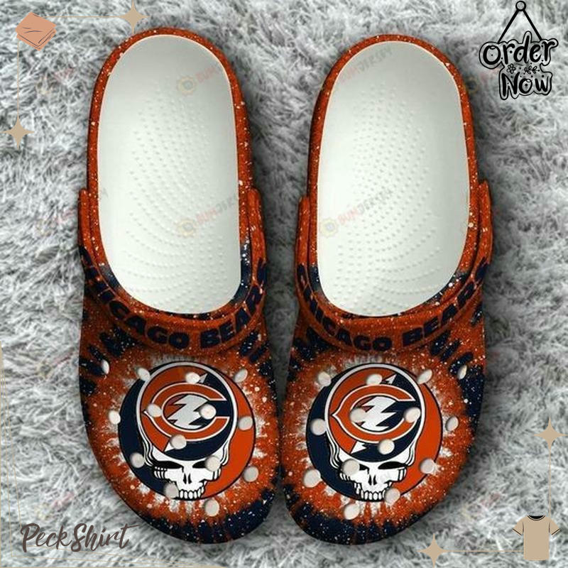 New York Giants Grateful Dead Halloween Crocs Clogs For Men Women and Kids 50