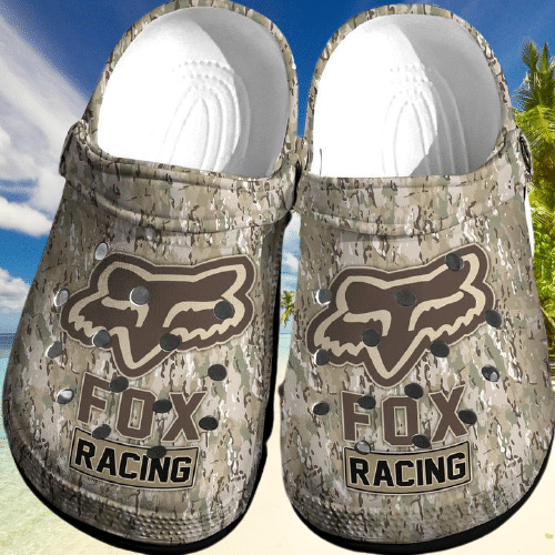 Black Fox For Day 2025 Crocs, Black Fox Gifts Crocs Clogs For Men Women and Kids